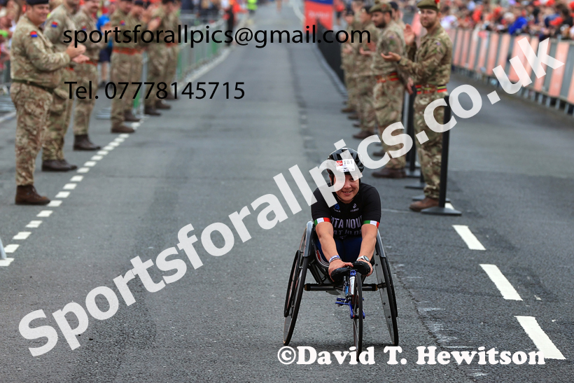 Great North Run Wheelchair, 2025 AJ Bell Great North Run. Photo: David T. Hewitson/Sports for All Pics
